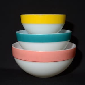 ファイヤーキングミキシングボウルセットバンドボウル