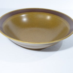GALASTONE salad bowl serving bowl brown olive green speckled Collectible Kitchen Japan Vintage Boho dinnerware stoneware