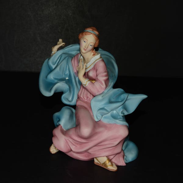 Franklin Mint VATICAN Nativity Collection MARY Porcelain Figure limited edition numbered original packaging no red box mint condition