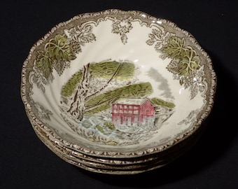 Set of 5 Johnson Brothers Provincial Bowls 6” - Etsy 日本