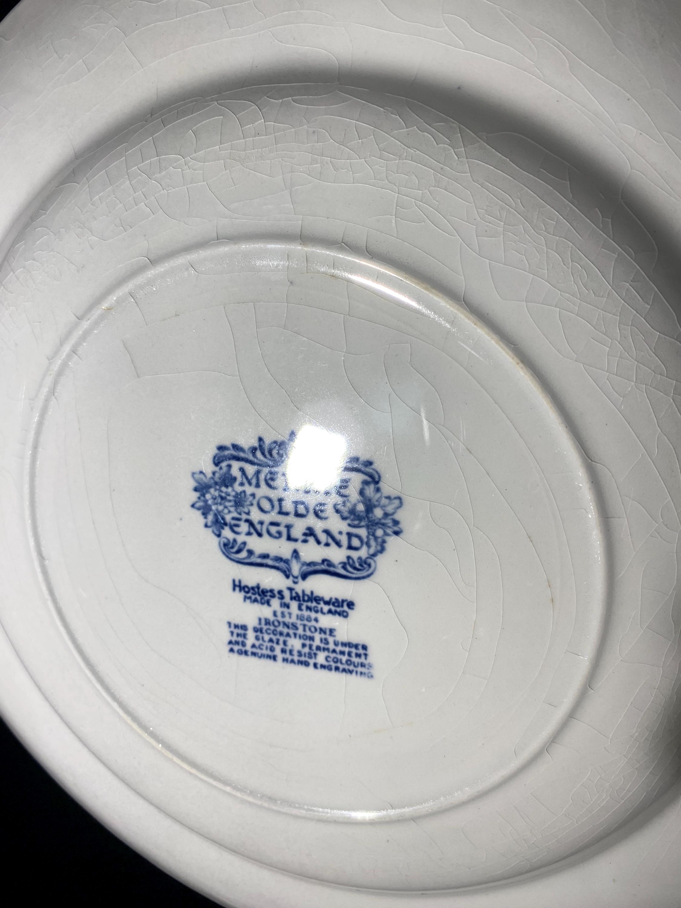 Set of 2 Merrie Olde England Dinner Plate 10 Inches by British