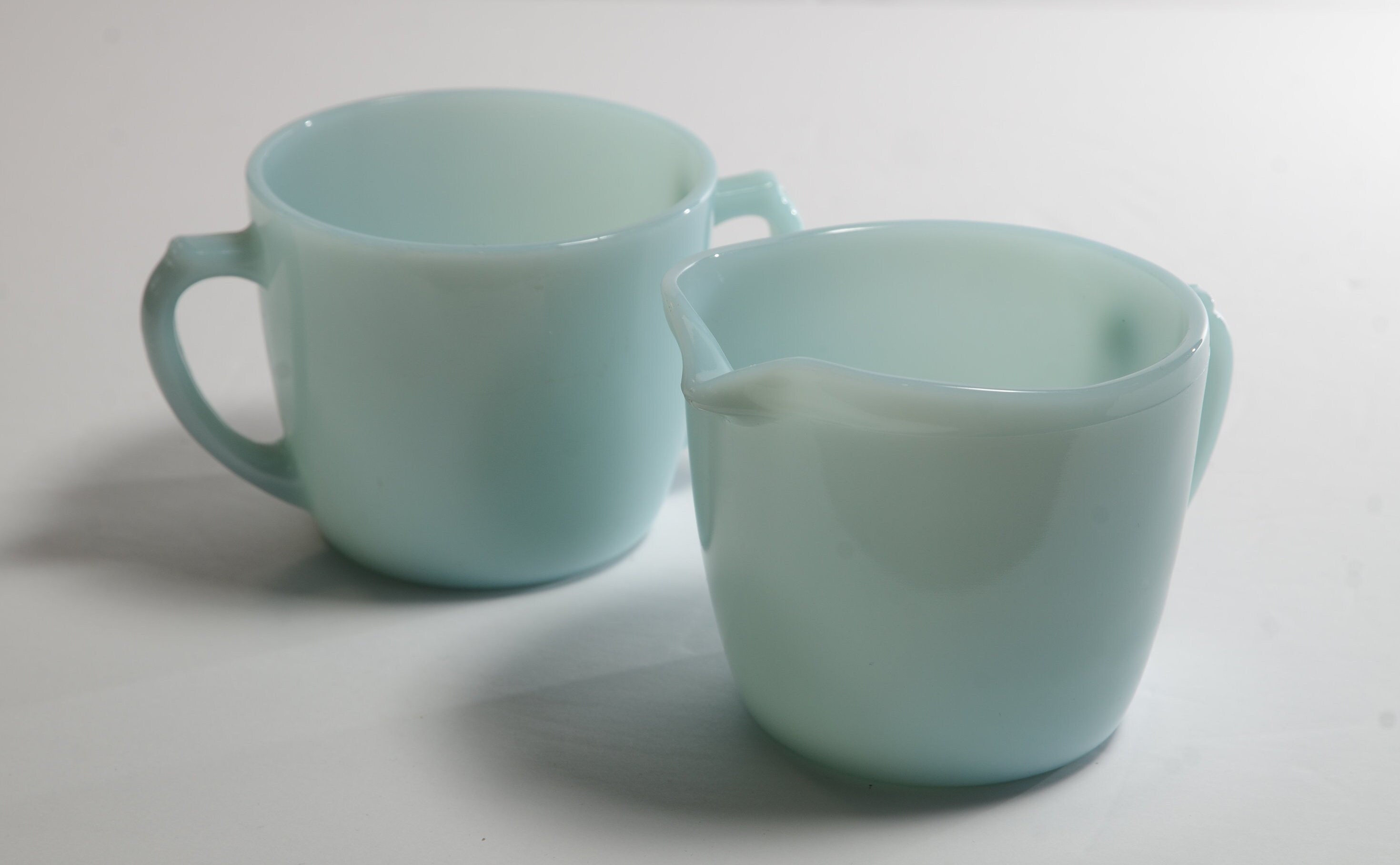 レア Fire King Turquoise Blue Ice Bucket レア Fire King Turquoise Blue Ice Bucket