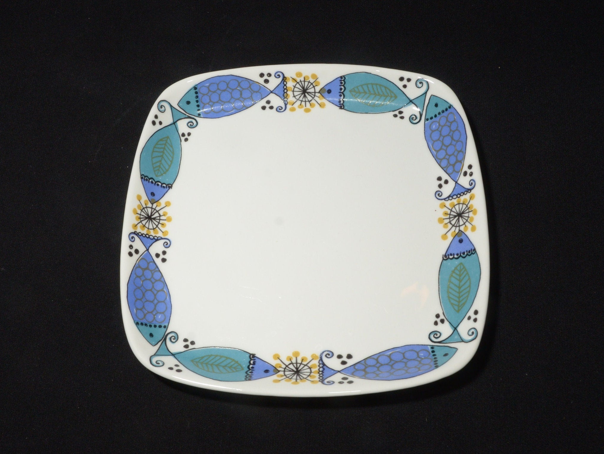 Norwegian fish plates - Etsy 日本