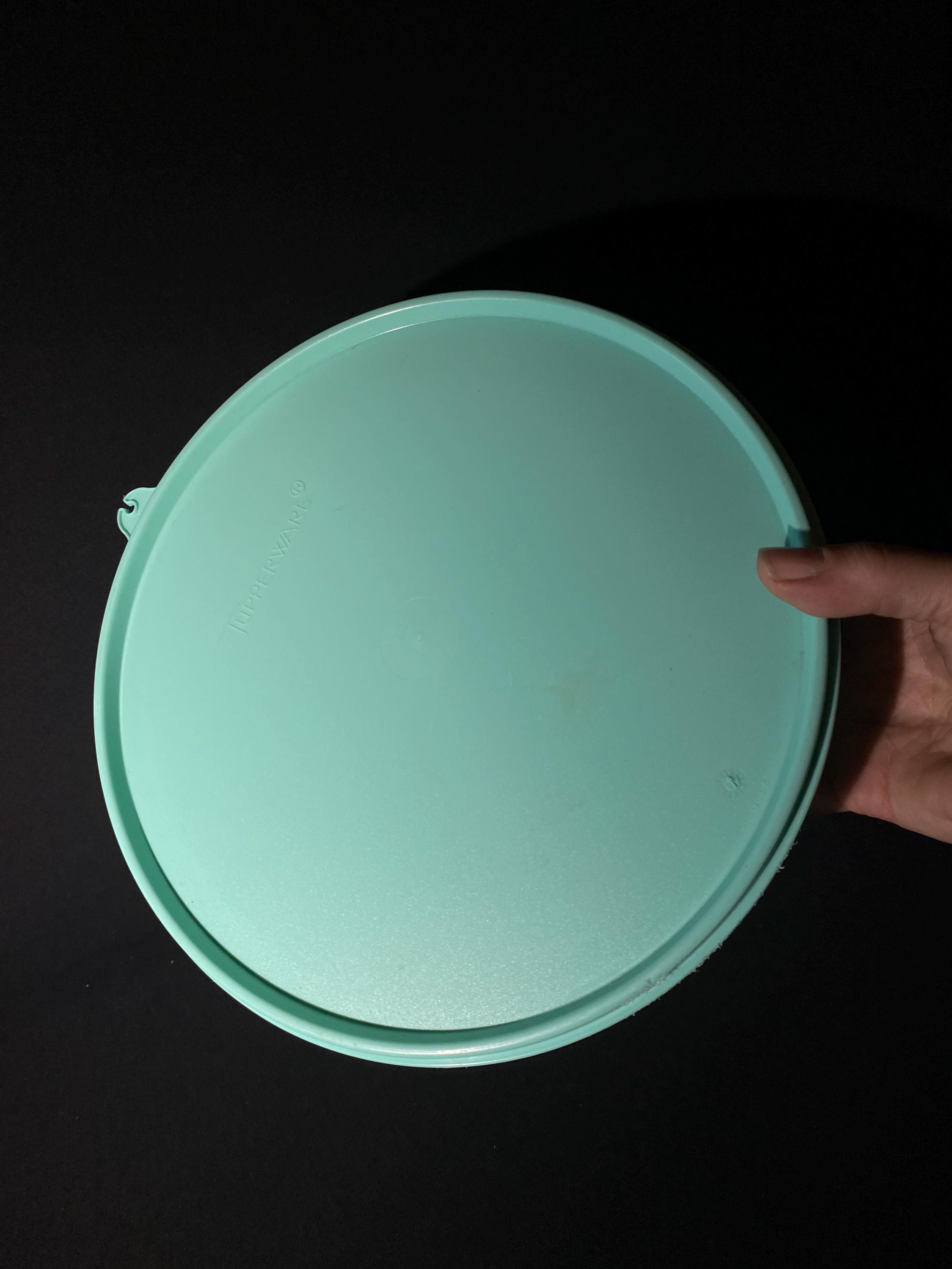 Moule à jello Tupperware vintage avec couvercle, 6 tasses, 3