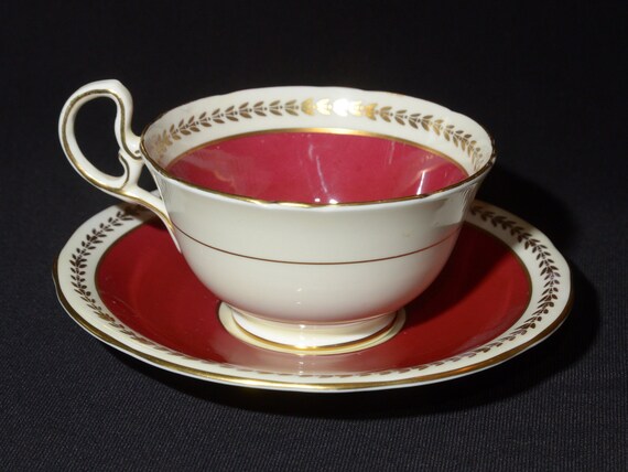 Aynsley エインズレイ ティーカップ&ソーサー ローレル 送料無料