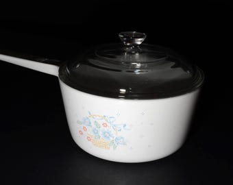 CORNING WARE ヴィンテージ ブルー コーンフラワー キャセロール