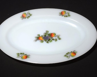 Lot De 2 Assiettes Creuses Arcopal Vintage France 22,5 Cm Motif Floral