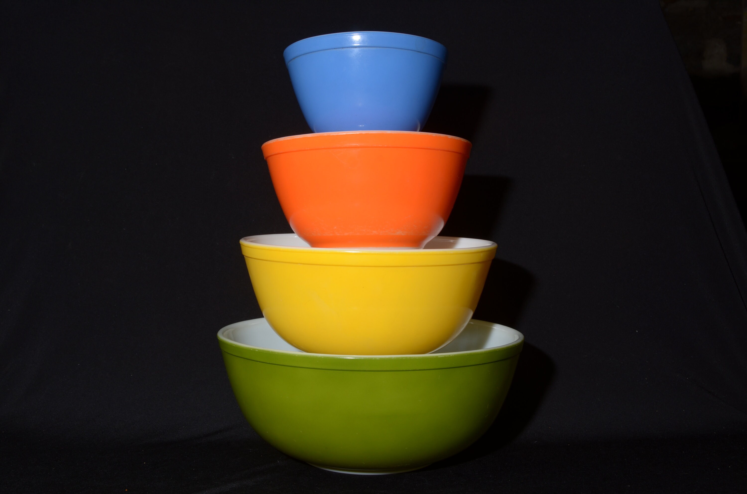 PYREX リバース プライマリーカラー ミキシングボウル 4個セット