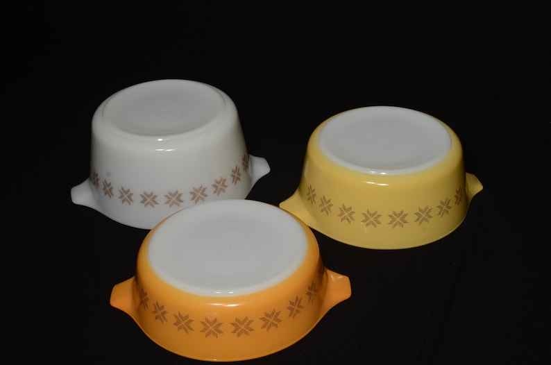 472 Set of 3 473,rare pyrex Covered Town and Country small PYREX Vintage Casserole dish Cinderella Lid 1970s,Vintage Pyrex,471