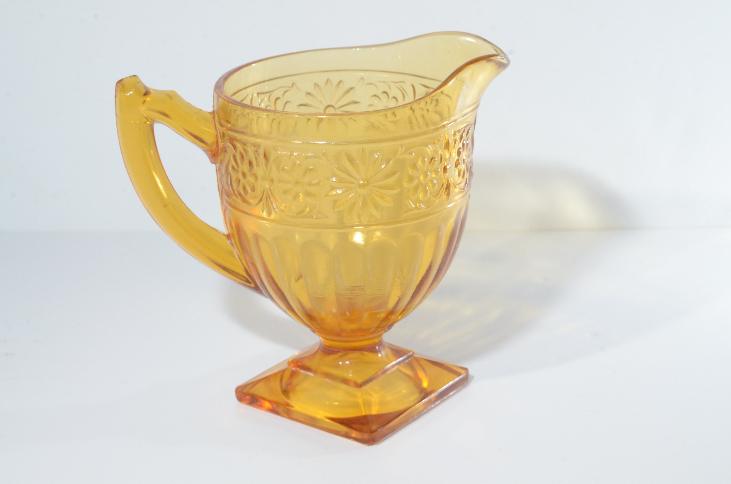 インディアナグラス デイジー クリーマー アンバー デプレッション