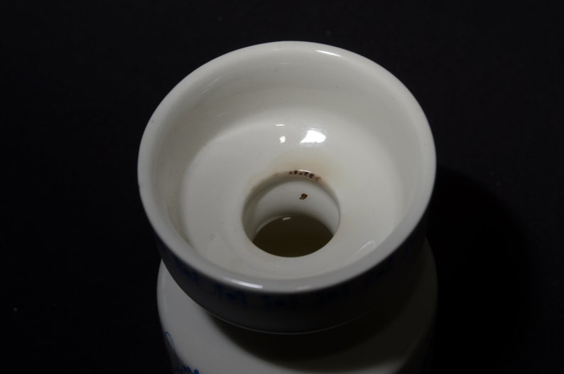 candle holder candlestick Norway Figgjo midcentury Turi Gramstad rare One pair vintage 1960s Lotte burn marks
