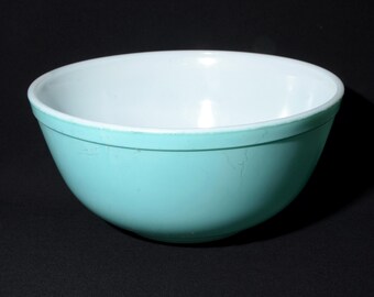PYREX アーミッシュ バタープリント ターコイズ シンデレラ ミキシング