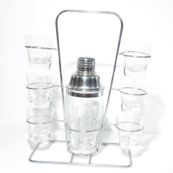 Vintage Barware Etsy