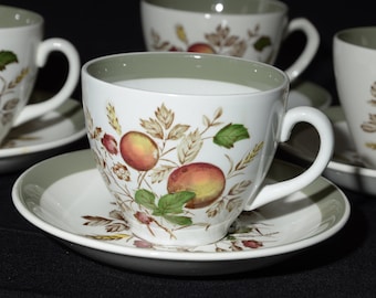 Lot De 2 Assiettes Anciennes Alfred Meakin Hereford 22,7cm – État Impeccable