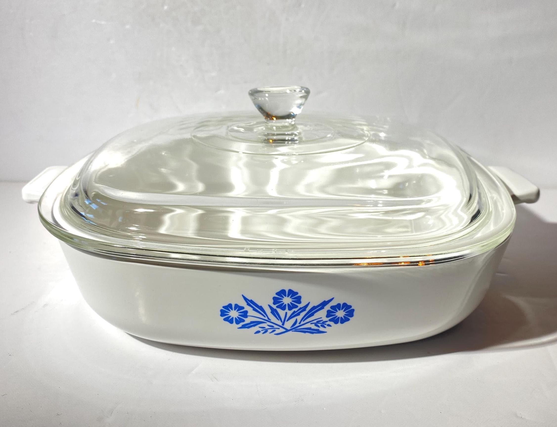 CORNING WARE P9 ヴィンテージ コーンフラワーブルー キャセロール