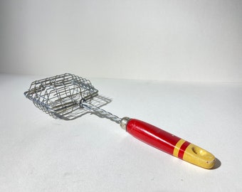 Vintage Androck Canada Soap Saver red wood handle metal tool gadgets