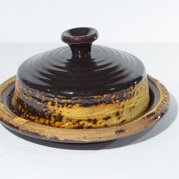 Pottery Butter Dish Etsy Canada