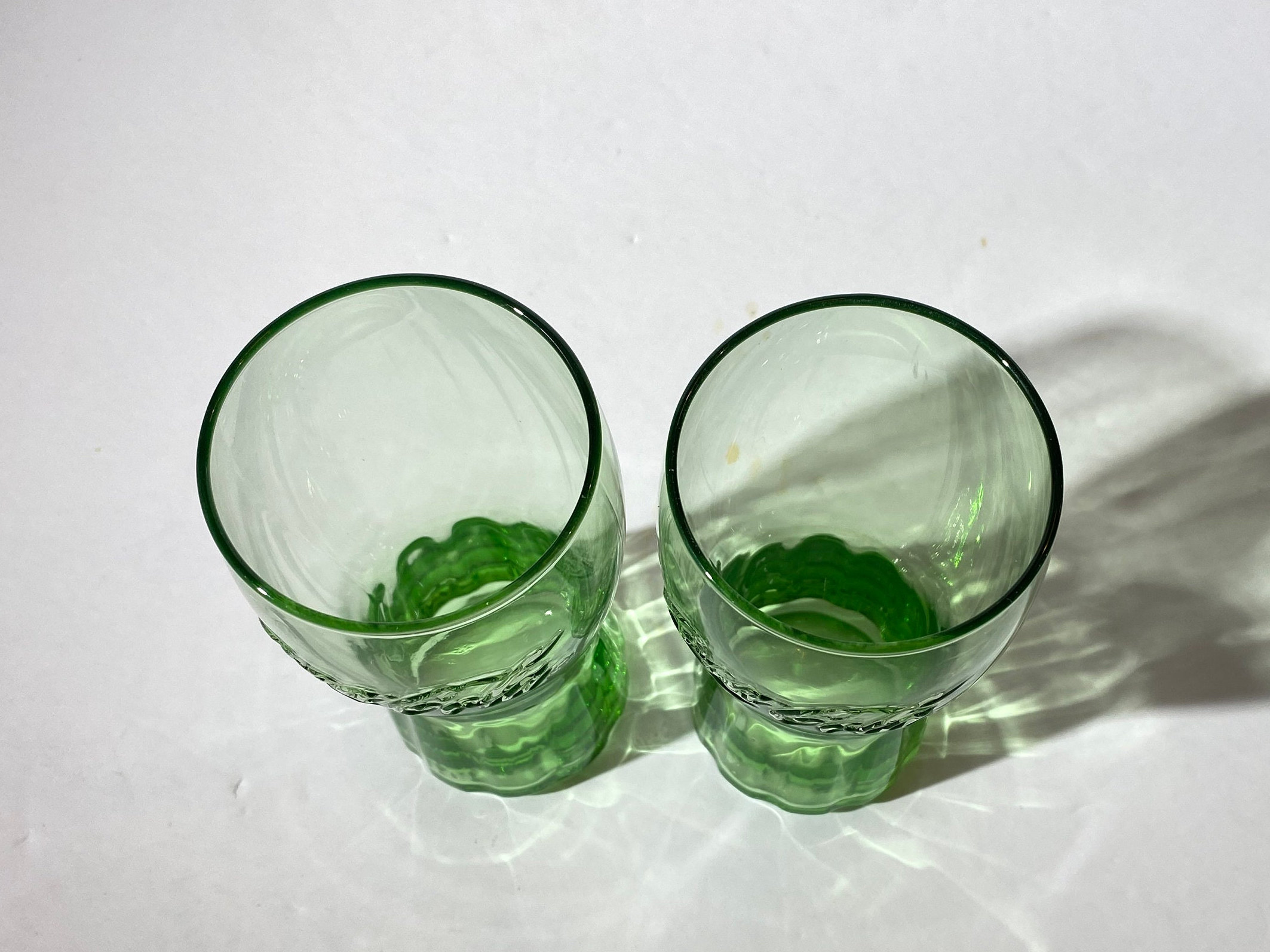 Set of 2 Coca Cola Glass Glass Cup Tumbler Collectible Glass Embossed Logo  Coca-cola Lettering Vintage Coke - Etsy