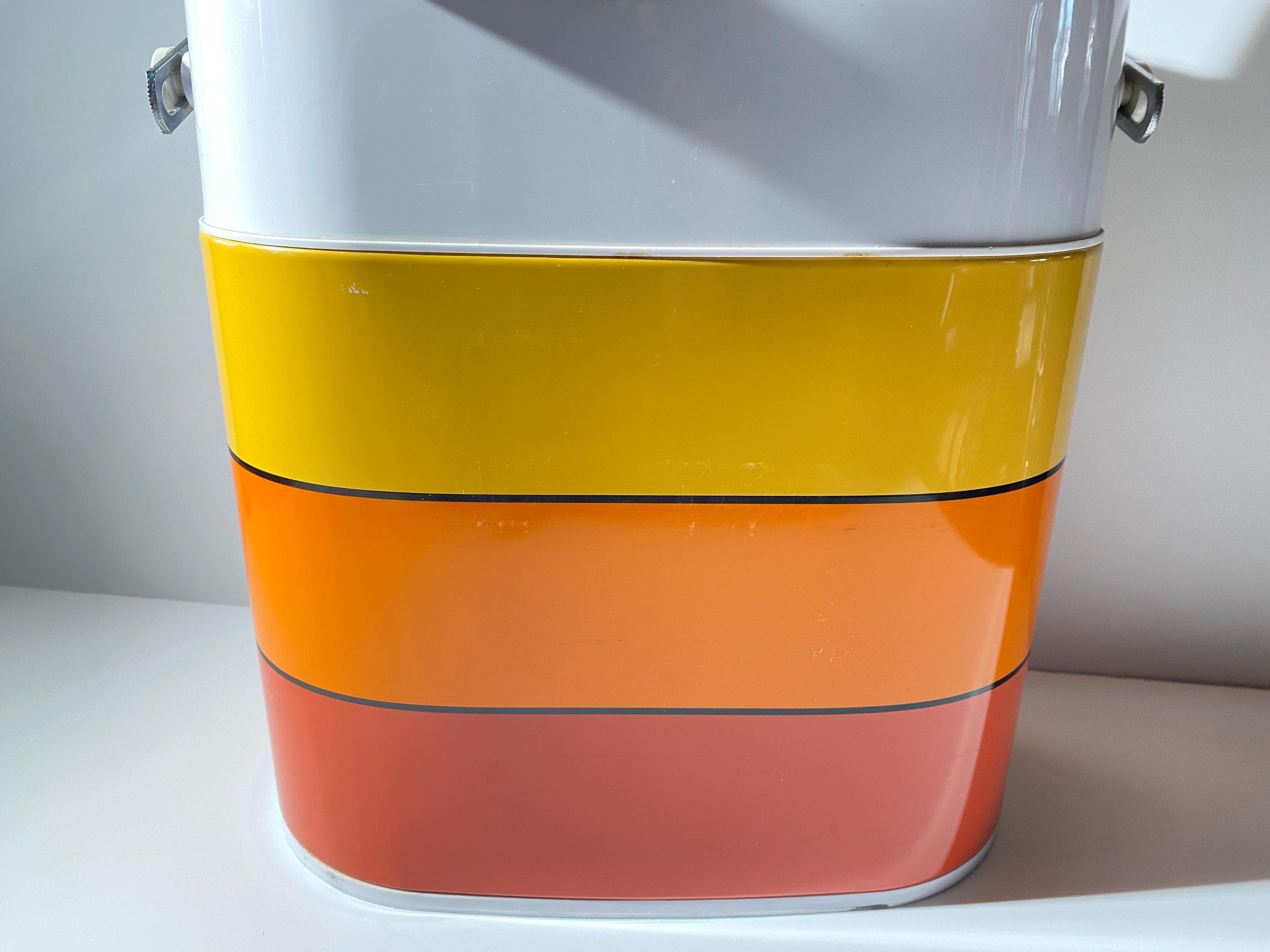 Peacock Double Pump Thermos Twin Airpot Mid-century Double Side
