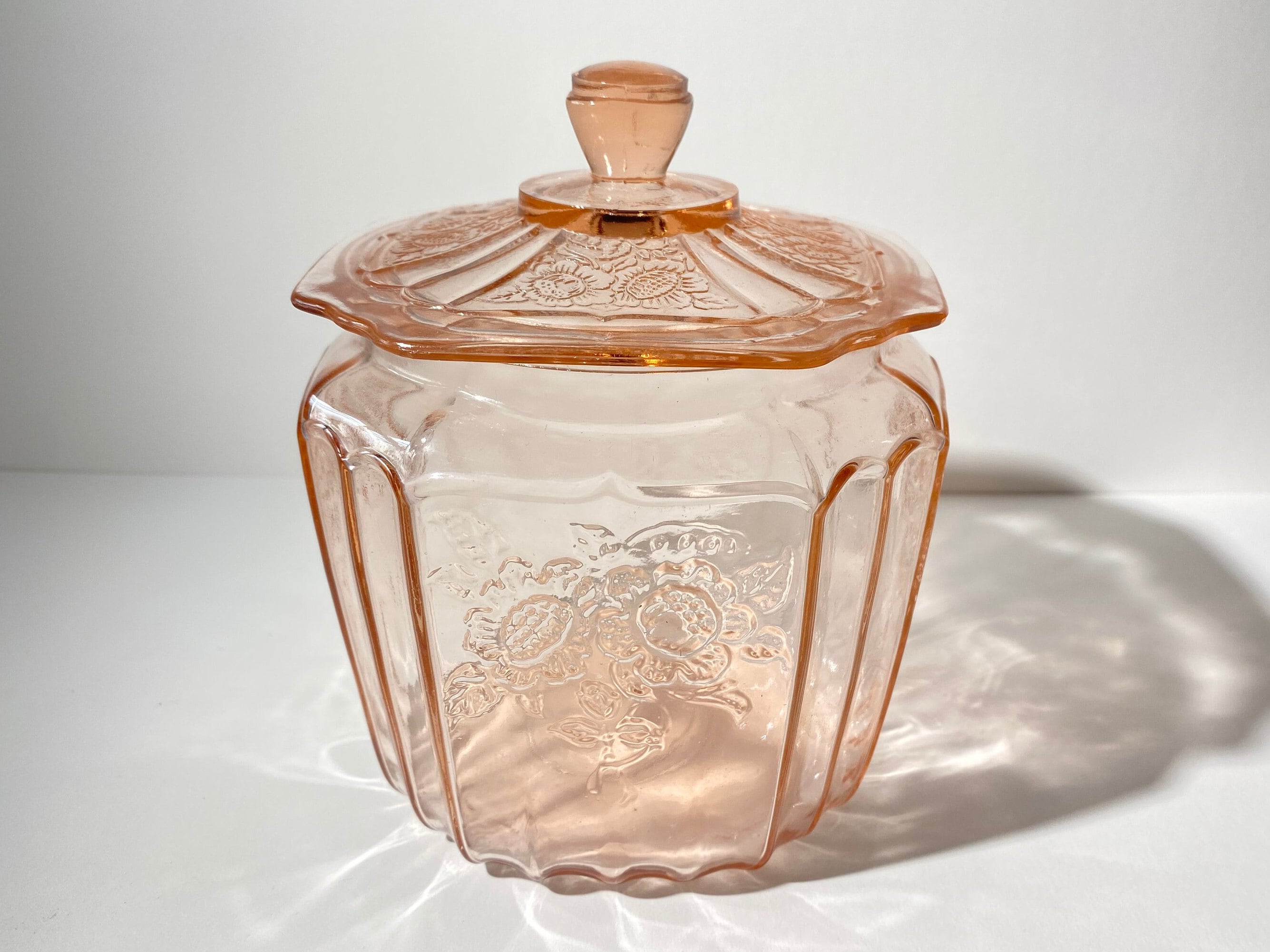 Mayfair Candy Jar  Sterling Cut Glass