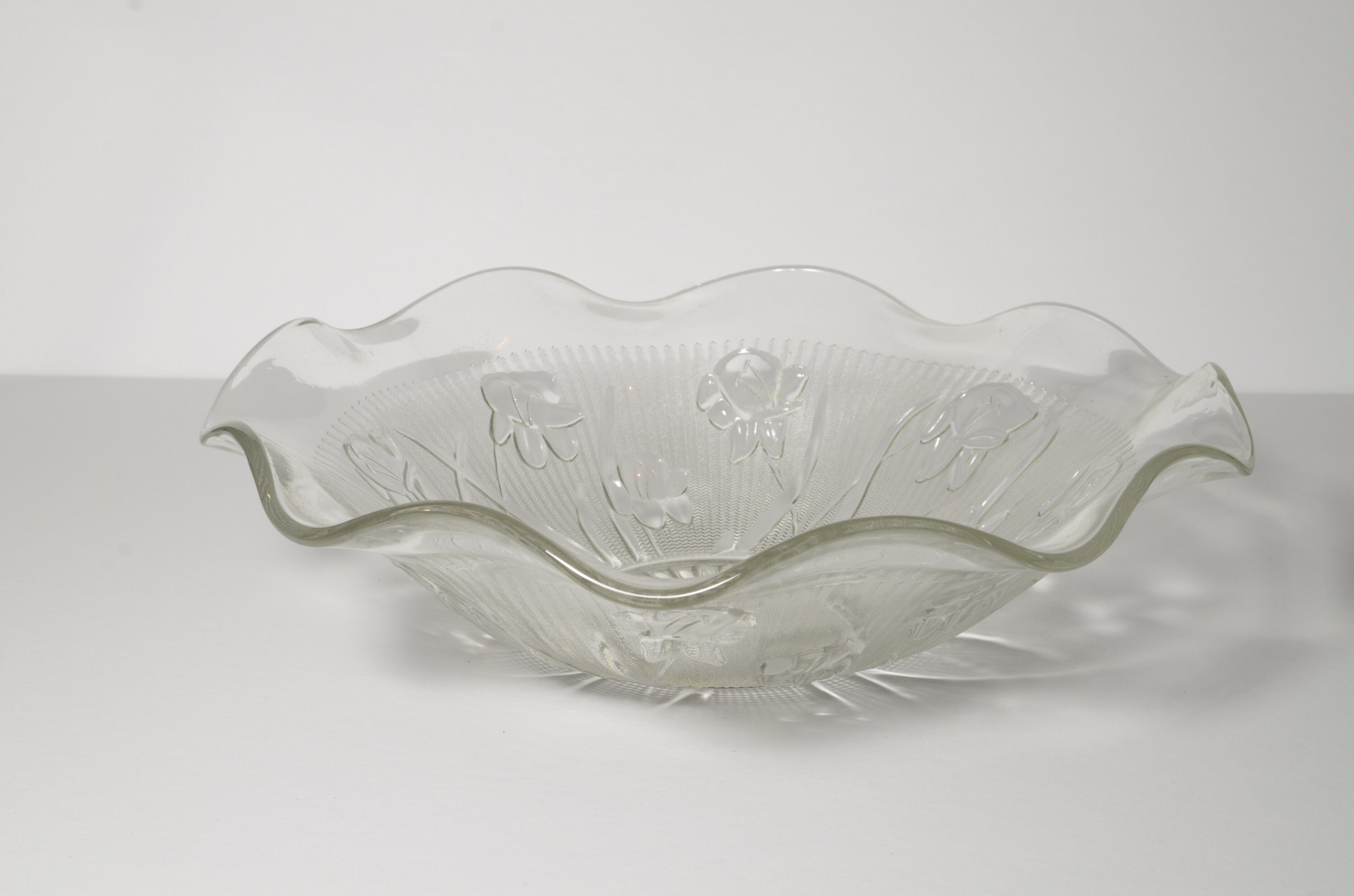 Vintage Depression Glass IRIS AND HERRINGBONE Etsy