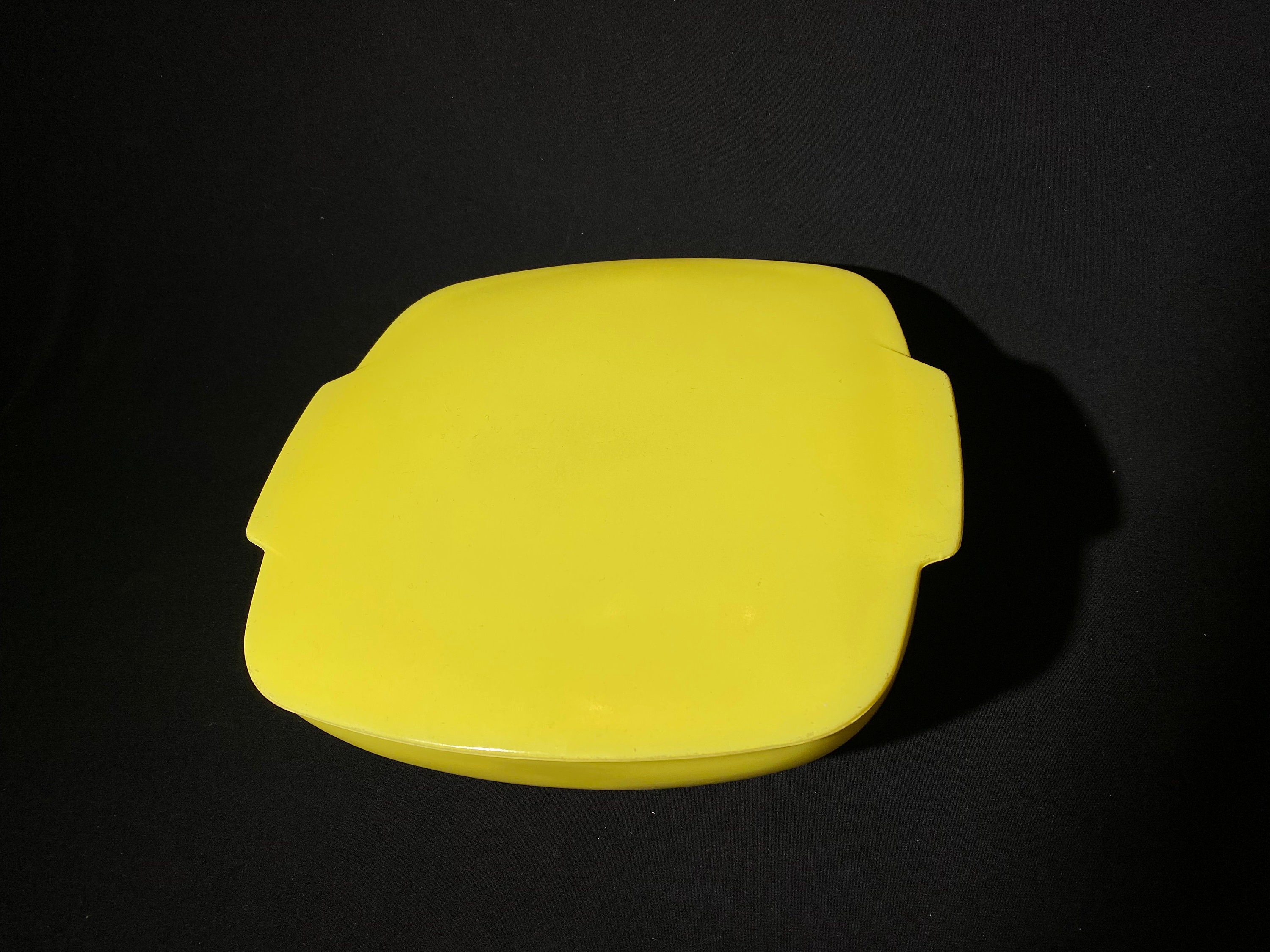 パイレックス ホステス ラージ イエロー ミキシングボウル 蓋付き 1950