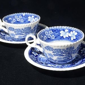 Spode blue tower - Etsy 日本