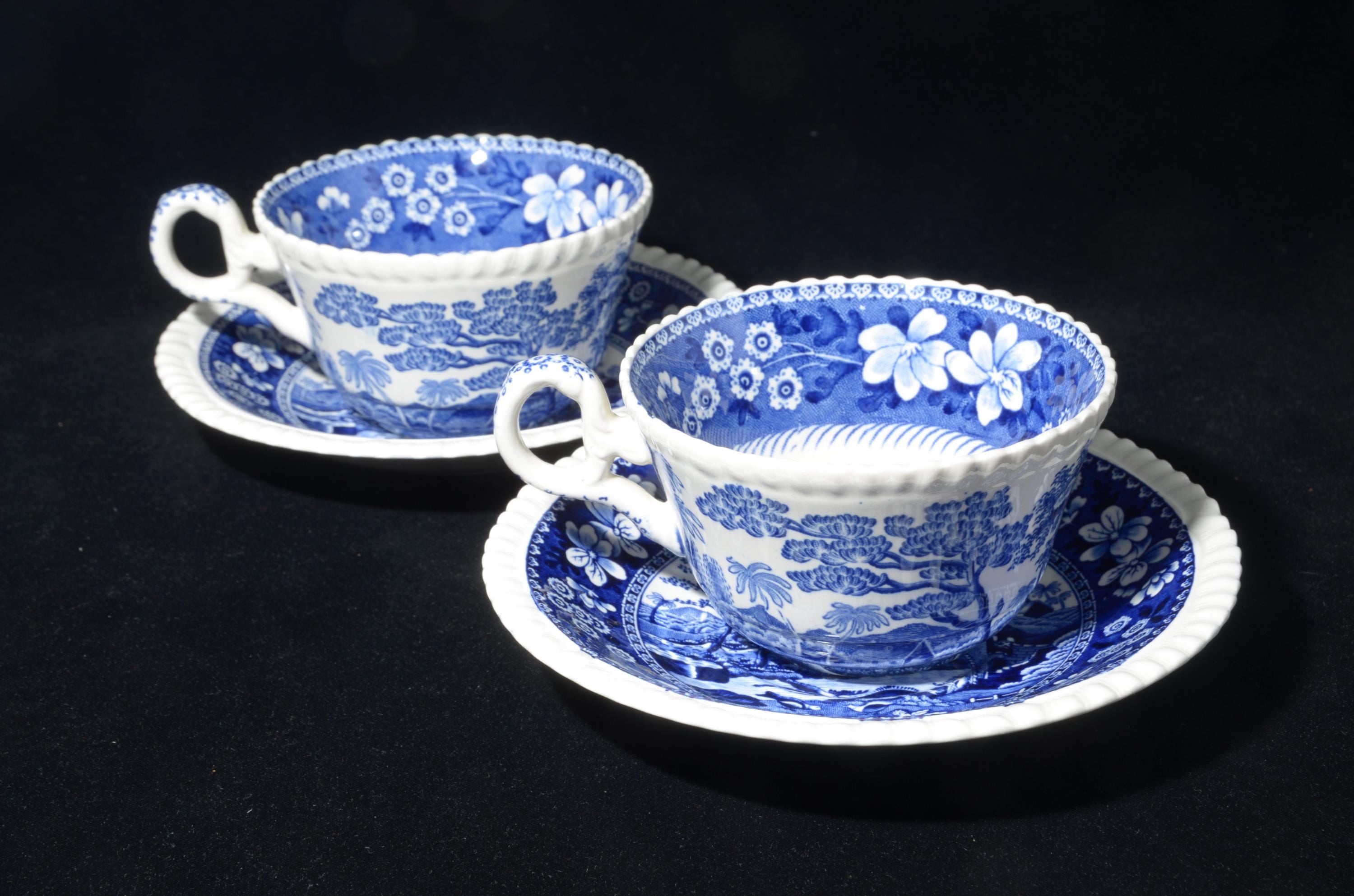 Spode blue tower - Etsy 日本