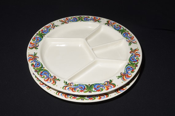 ビレロイ＆ボッホ 分割グリルプレート 10.25インチ ヴィンテージ