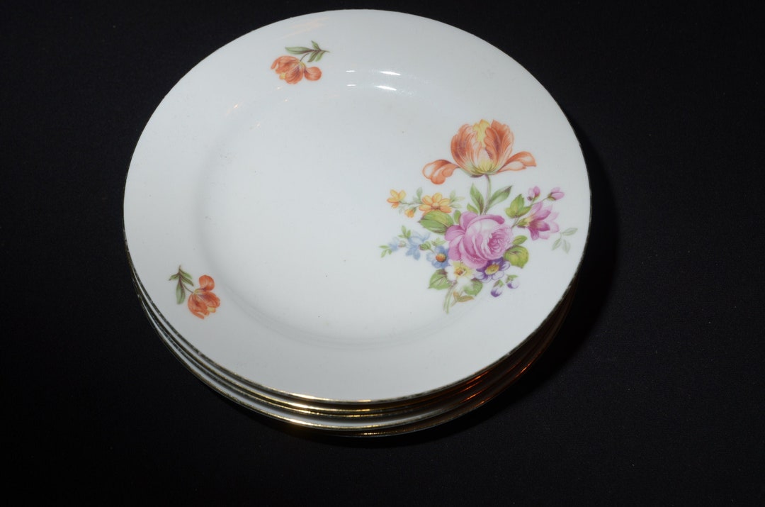 Set of 6 KAHLA German Bone China Dessert Plate 7 1/2 Inches Etsy
