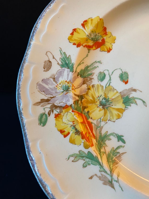 ALFRED MEAKIN Marigold Densby Bone China Platter 14 Inches Serving