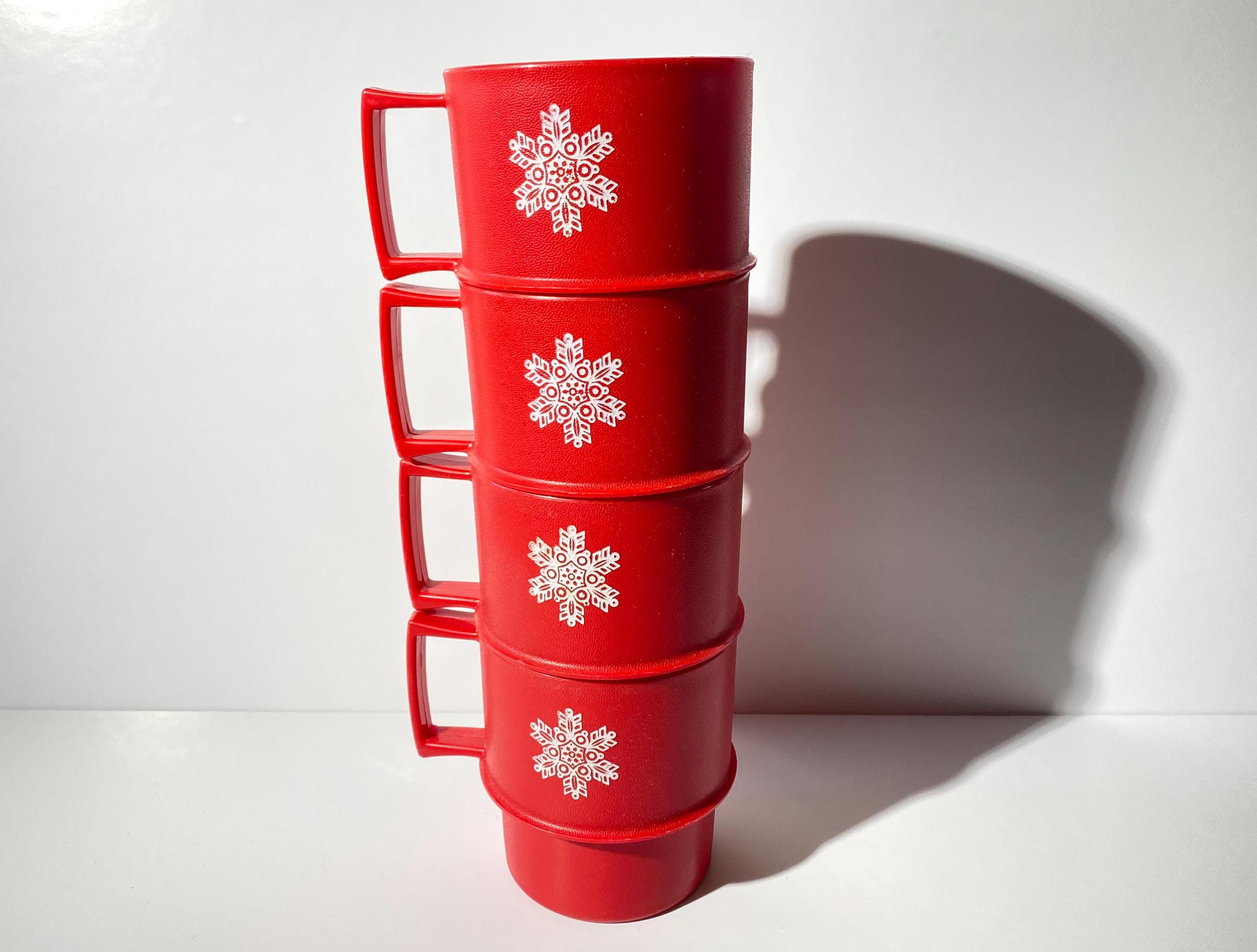 Giftmaker Lot de 3 boîtes cadeaux empilables Motif bonhomme de neige