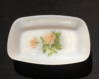 Cocotte Arcopal Fruits De France – Plat à Four Rond Vintage – Diamètre 20cm – Fabriqué En France