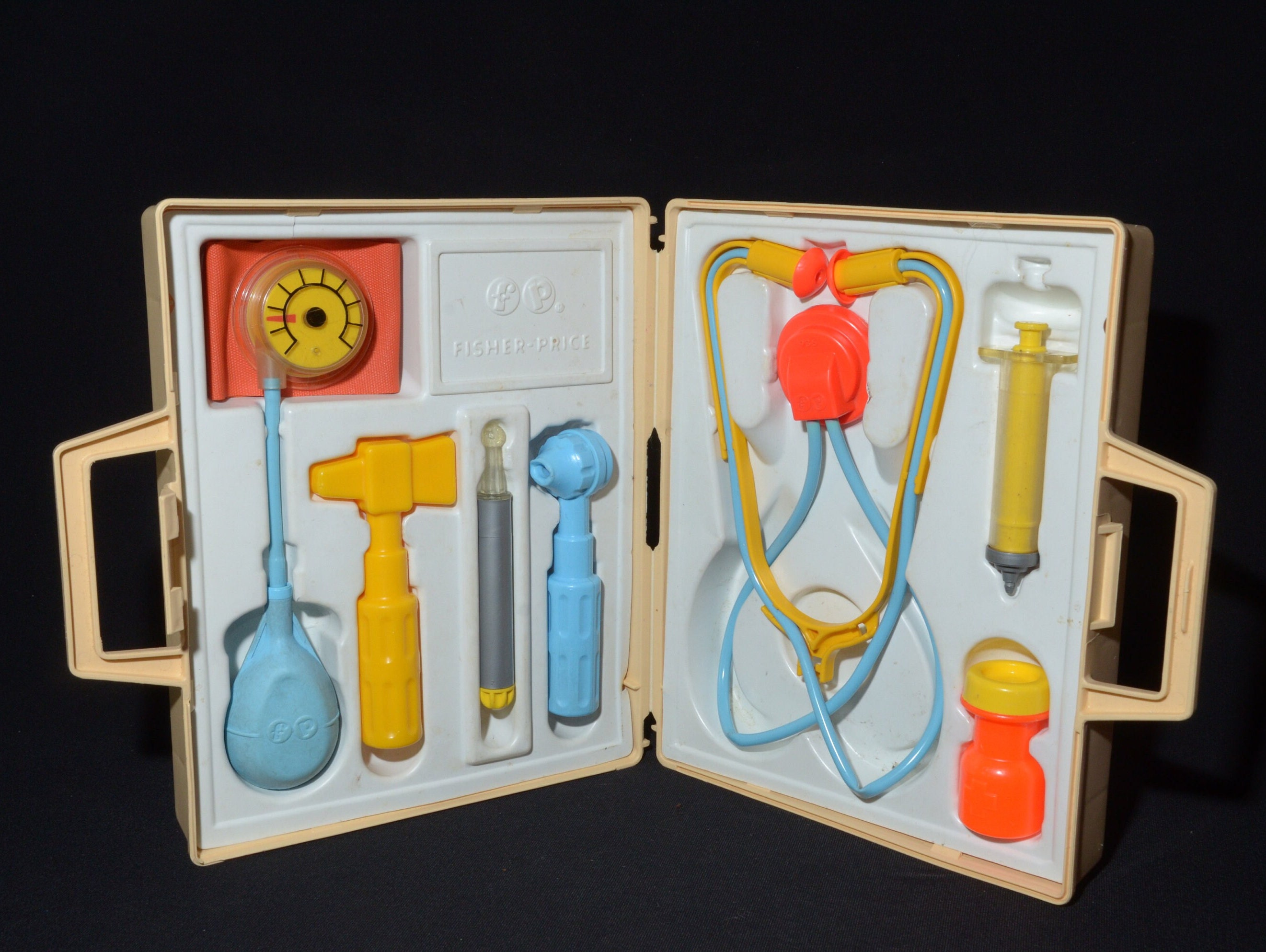 Vintage Fisher Price Doctors bag toy