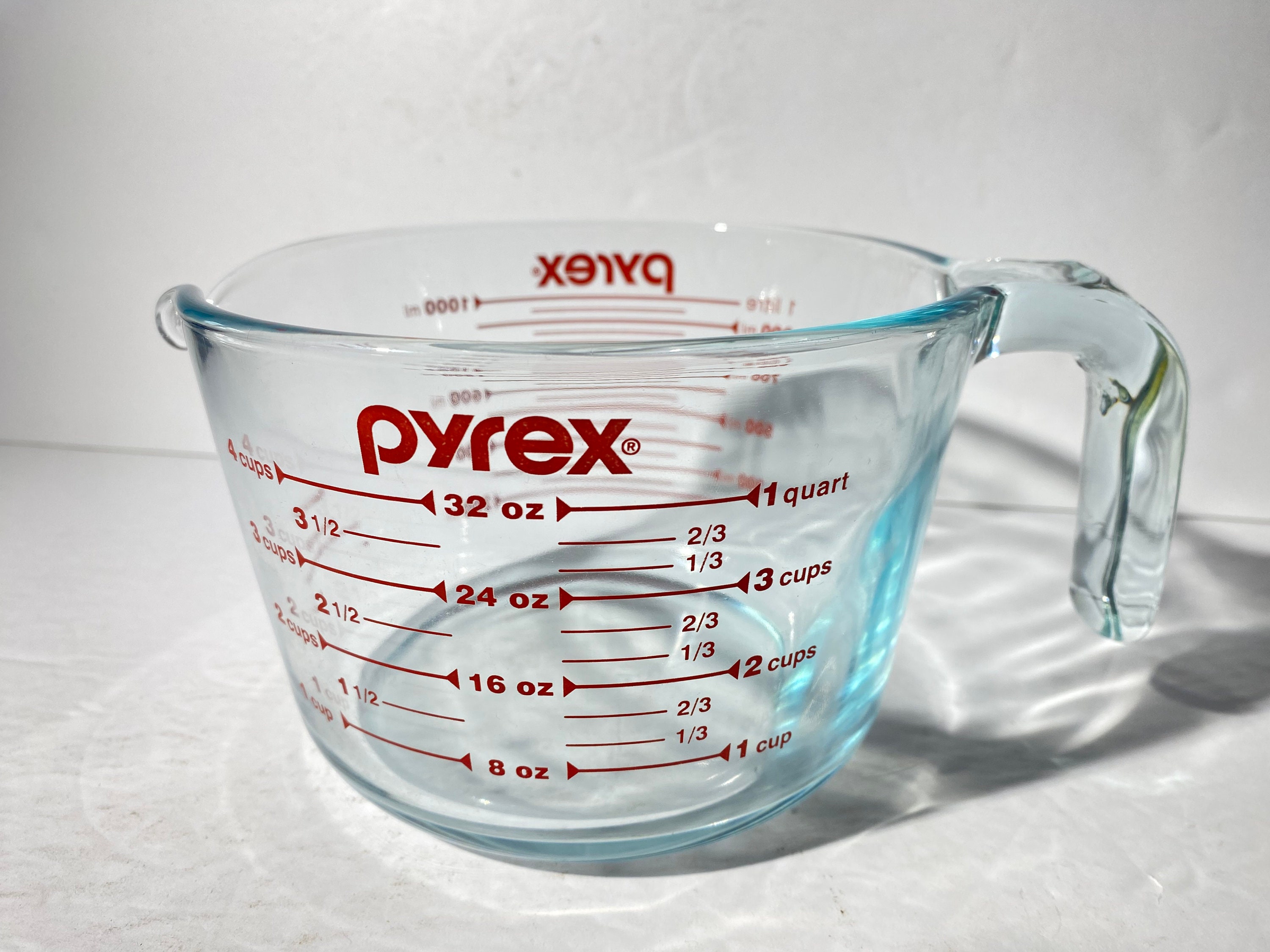 $10/mo - Finance Pyrex Glass Measuring Cup Set (8-Cup, Microwave and Oven  Safe )