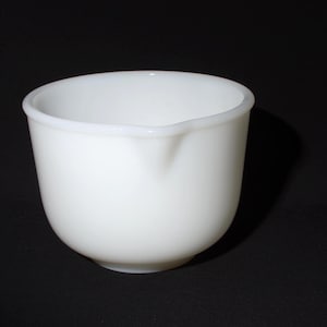 Milk Glass GLASBAKE for Sunbeam  20CJ Mixer Bowl Stand Mixer Farmhouse Kitchen White Kitchen Vintage Bakeware