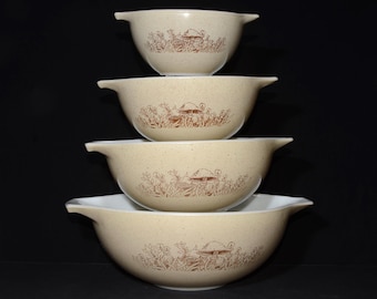 PYREX アーミッシュ バタープリント ターコイズ シンデレラ ミキシング