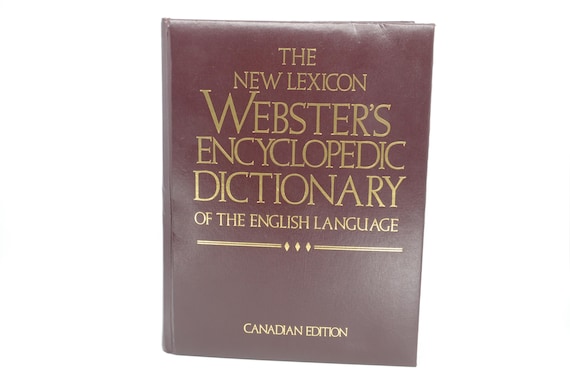 The New Lexicon Webster's Encyclopedic Dictionary of the English
