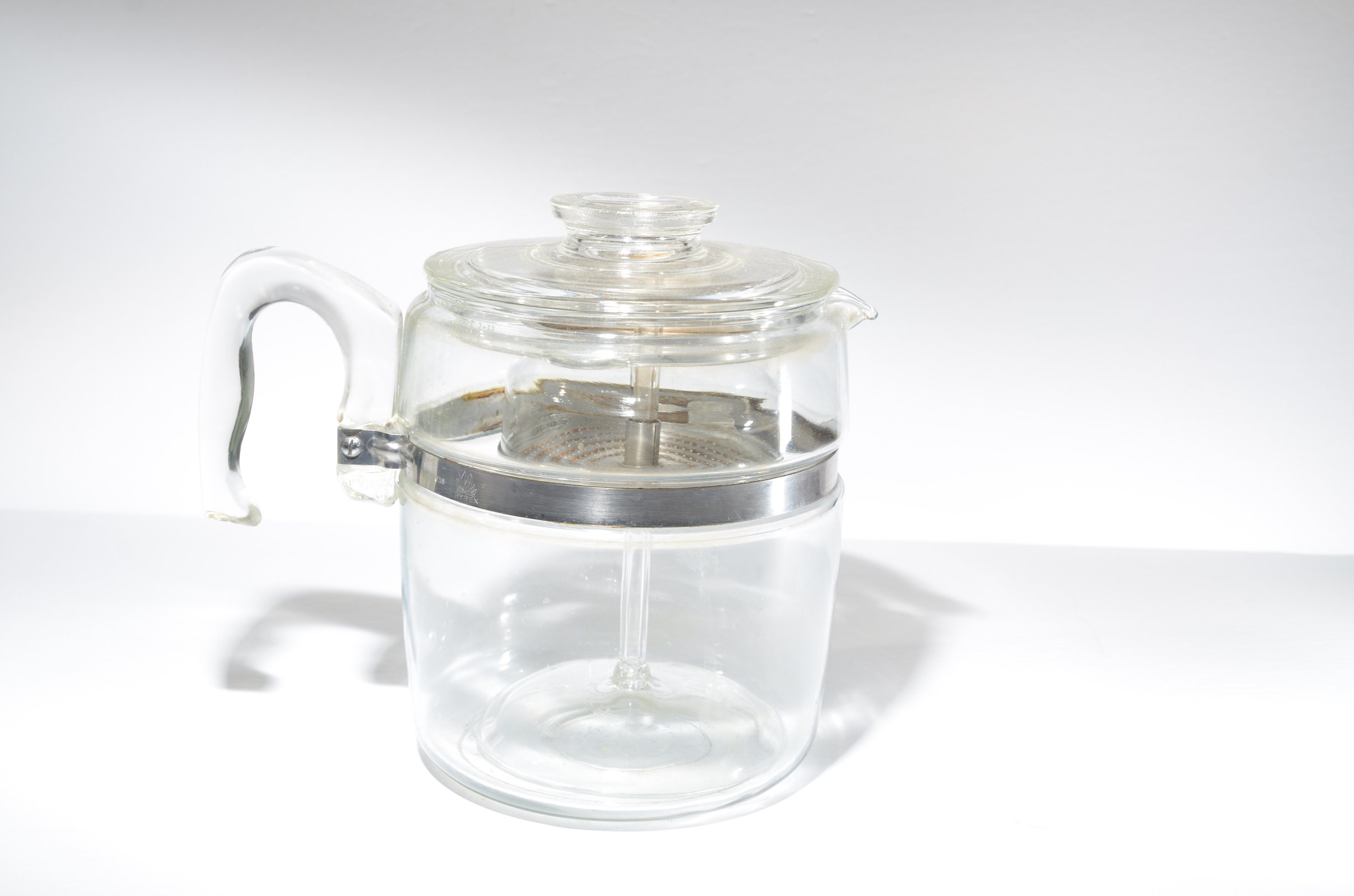 pyrex 9 cup glass percolator stem