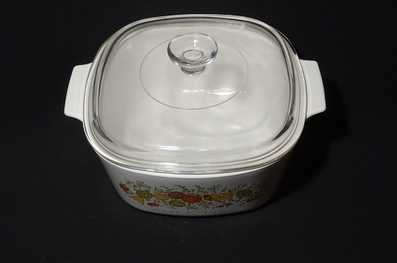 Cacerola horno cristal Pyrex con tapa