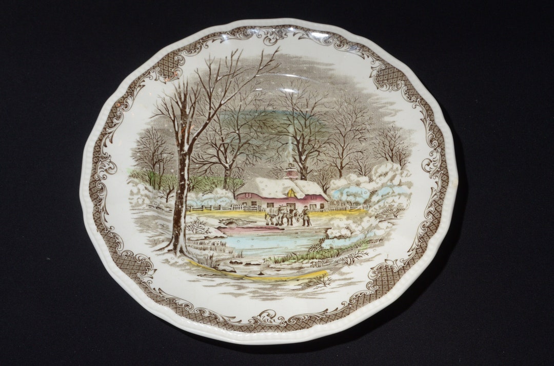 Shakespeare Dinner Plate 10 Inches Anne Hathaway's Cottage