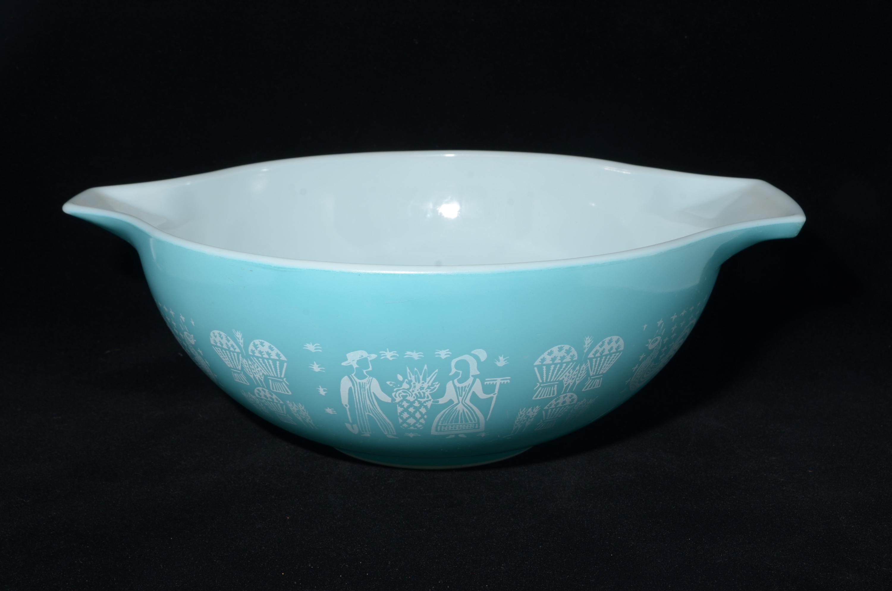 USAビンテージオールドパイレックス☆バタープリント☆シンデレラ