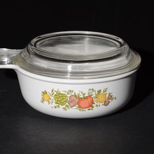CORNING WARE 2クォート ヴィンテージ ガーデン野菜 キャセロール皿
