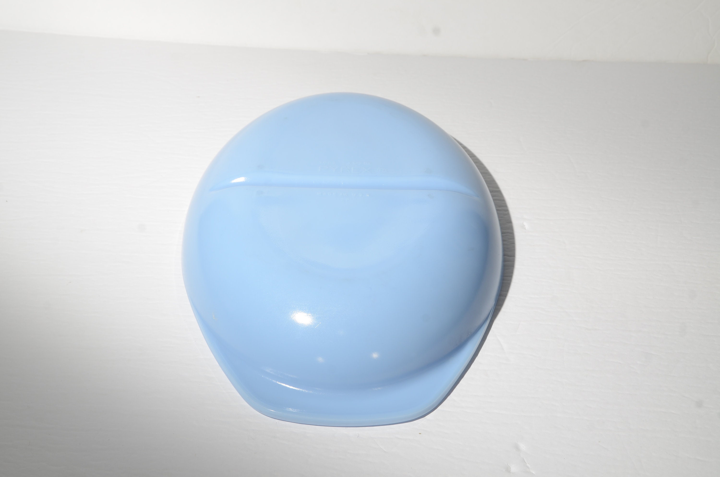 PYREX デルファイト ブルー 1.5クォート オーバルディバイデッド