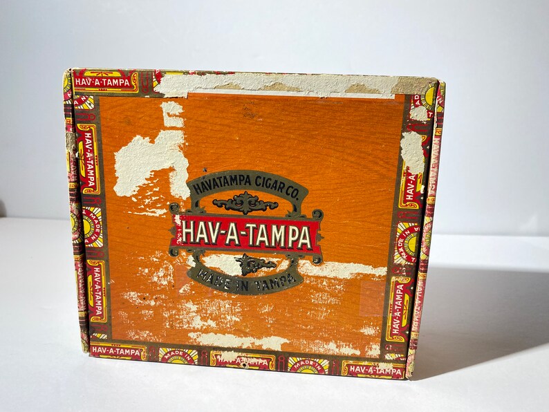 Vintage Havatampa New Jewels Empty Cigar Box Tobacciana Etsy