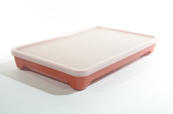 Vintage TUPPERWARE 1292 Meat Keeper Marinade Tenderize Paprika