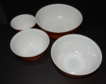 PYREX オールドオーチャードボウル コンプリートセット 4個入り