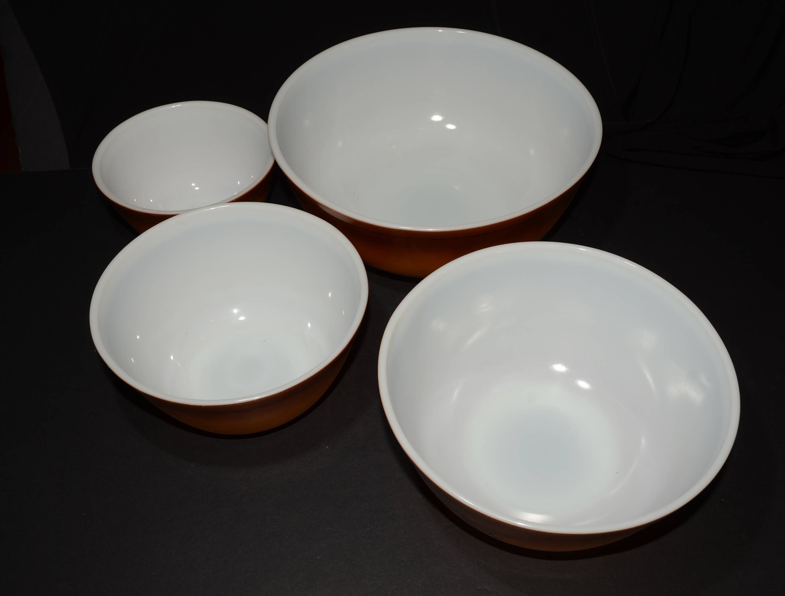 PYREX オールドオーチャードボウル コンプリートセット 4個入り