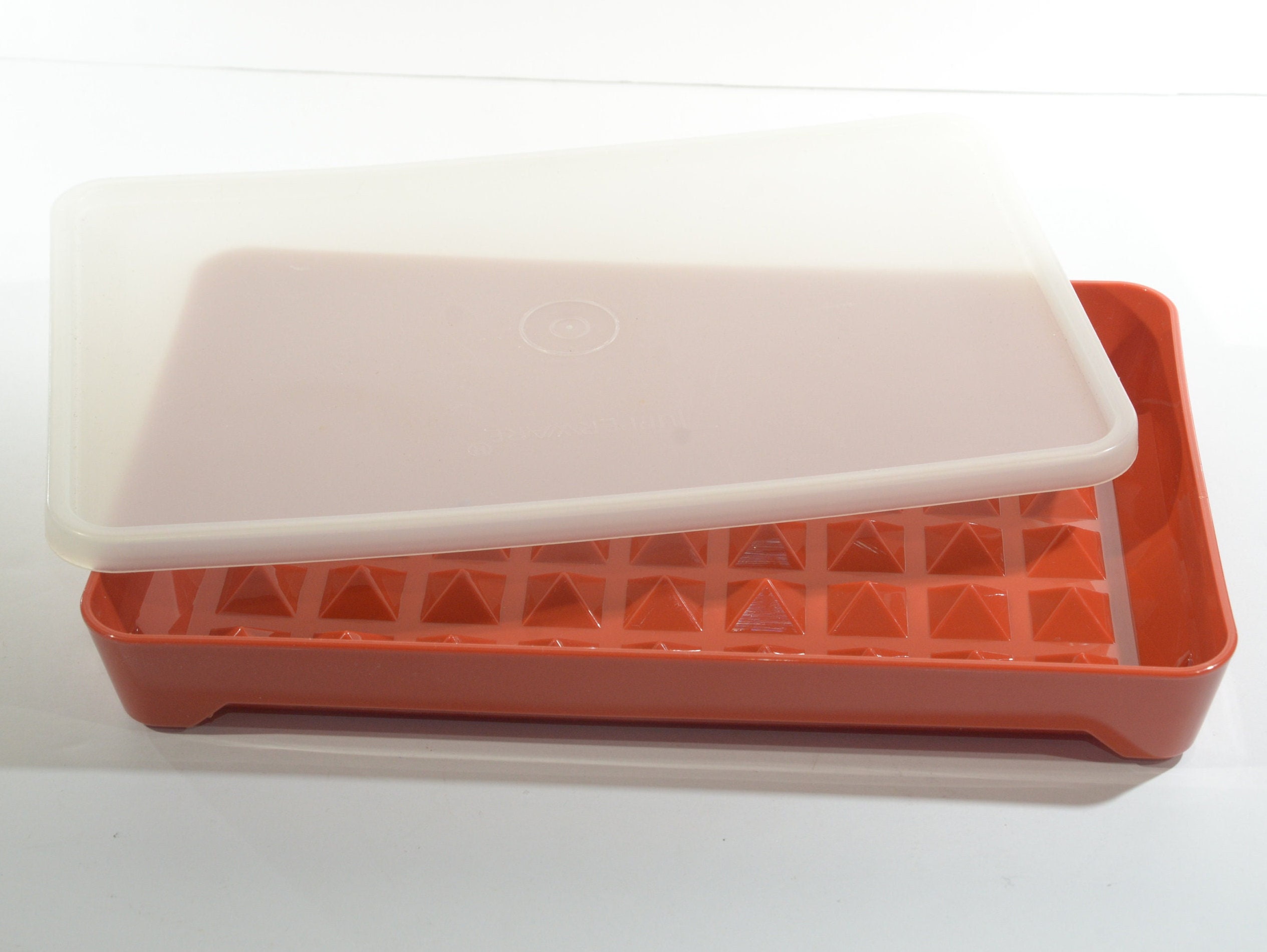 Vintage TUPPERWARE 1292 Meat Keeper Marinade Tenderize Paprika