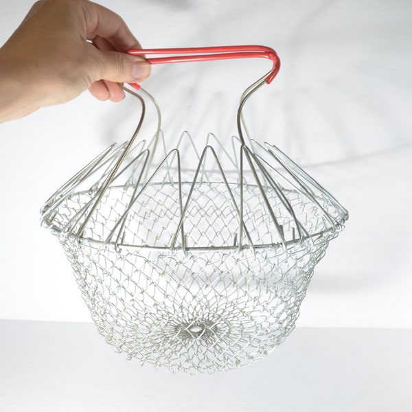 Wire Egg Basket Etsy